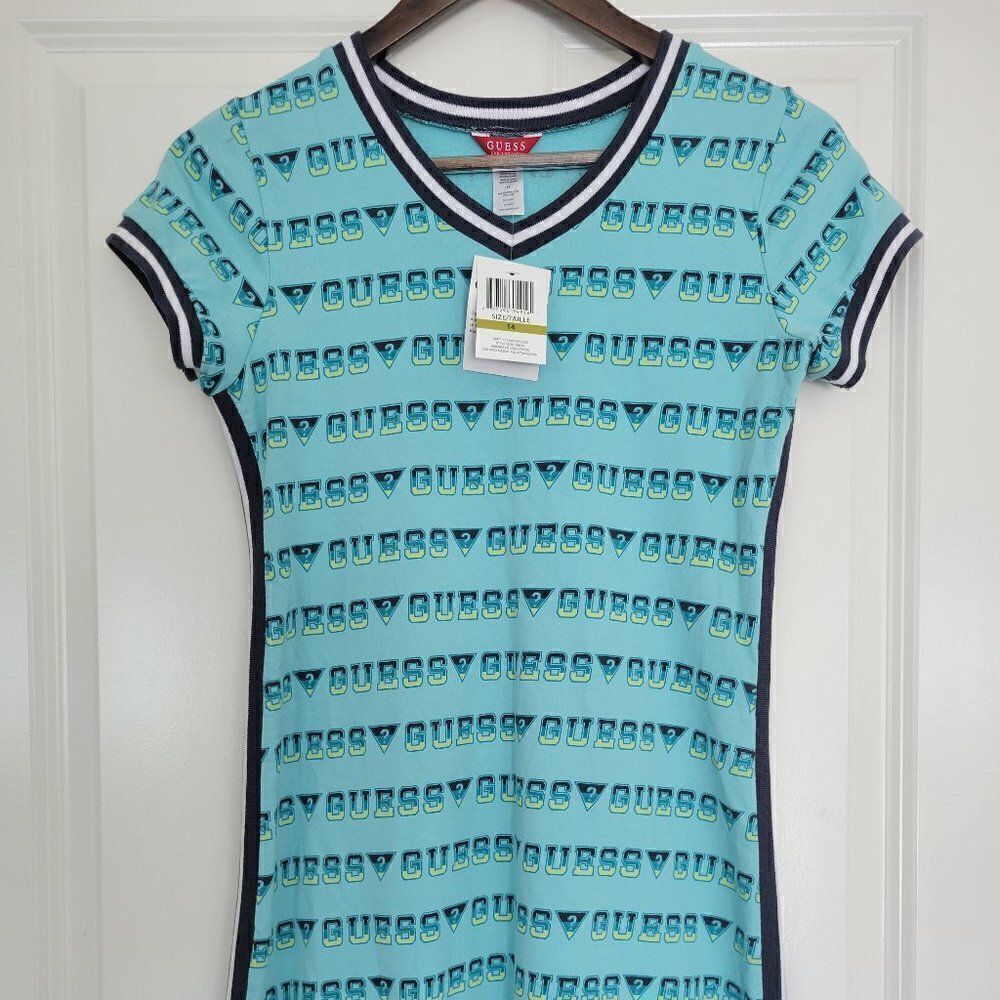 GUESS dress 100% cotton size 14